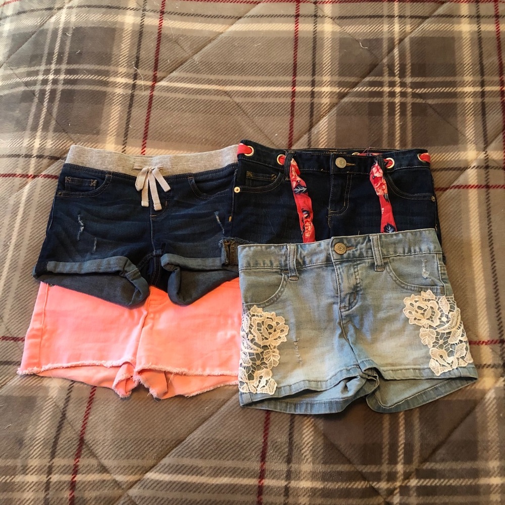 Justice short size 8 girls